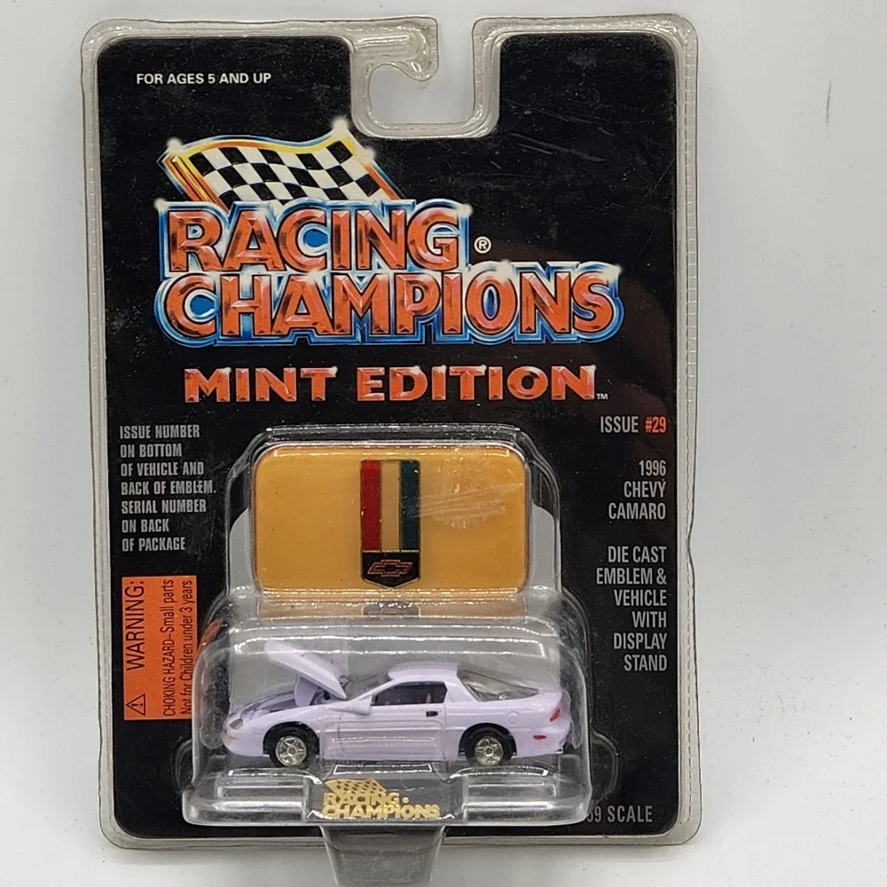 Racing Champions Mint Edition 29 1996 Chevy‎ Camaro Diecast Vehicle with Display